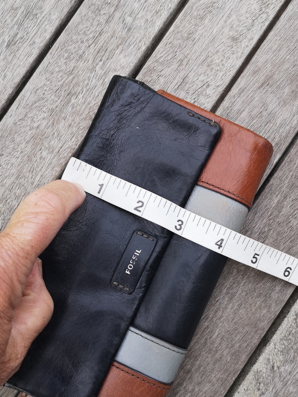 Vintage Fossil leather wallet - Picture 13 of 13